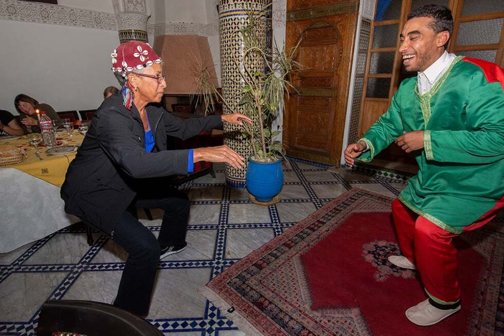 people dancing together